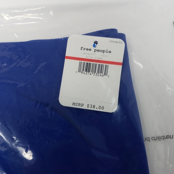 Free People Nina Blue Flame Bandeau - Picture 4 of 6